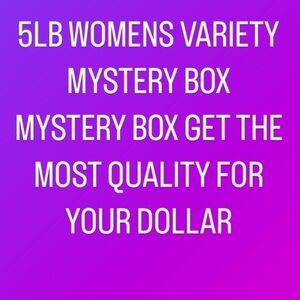 WOMENS 5LB No Regrets Variety Mystery Boxes all Great to excellent